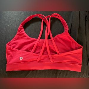 Lululemon Energy Bra DKRD size 10 NWOT